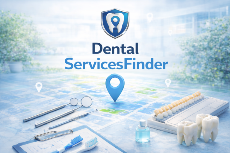 Dental Services Finder logo full range of dental services nationwide